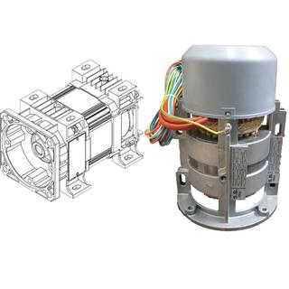 MOTORS WITH OR WITHOUT FLYWHEEL